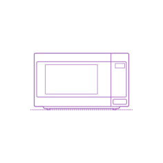 Fixtures Microwave Ge Profile Countertop Microwave Oven 1.5 Cu Ft Sketch Svg Vector, Free Vectors File